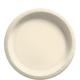 Vanilla Cream Extra Sturdy Paper Lunch Plates, 8.5in, 50ct